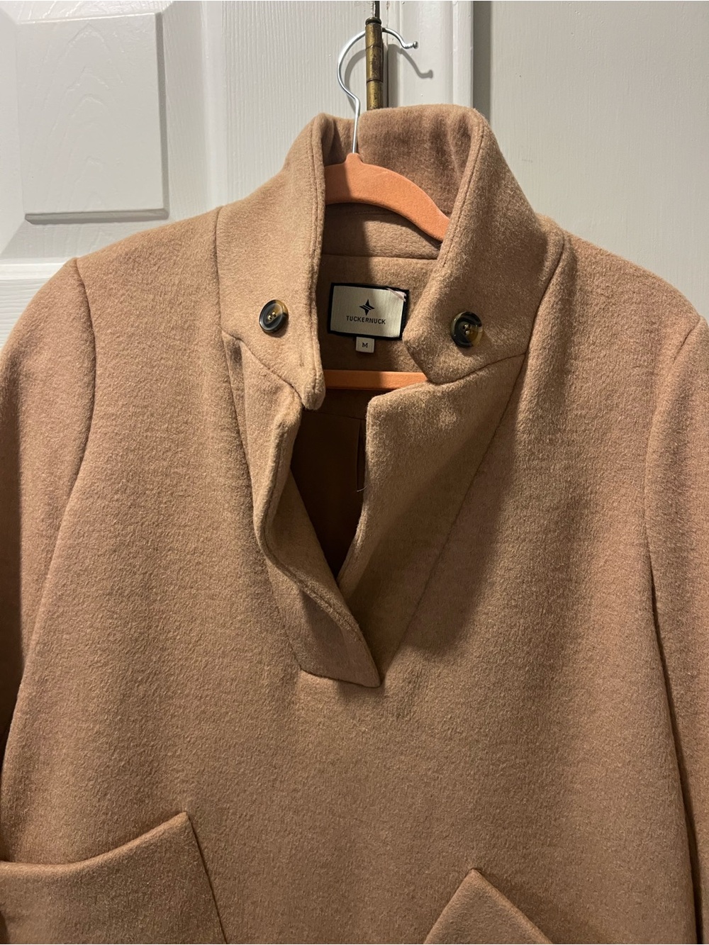 NWOT Tuckernuck Camel Emerson Popover Jacket - Picture 4 of 11